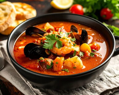 sopa de pescado tradicional
