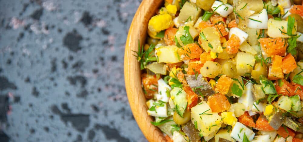Ensalada malagueña tradicional: receta paso a paso